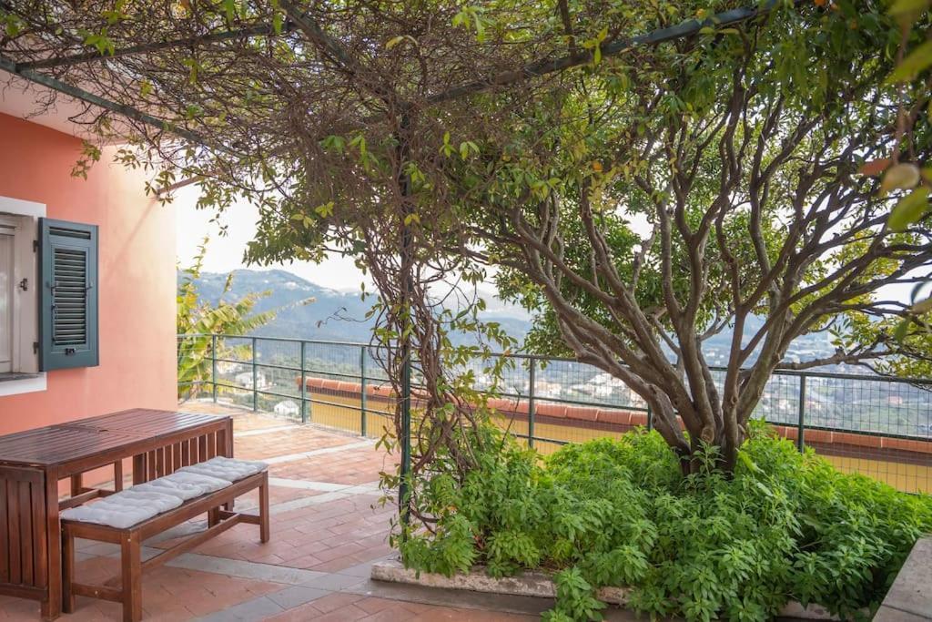 031 - Casa Armonia Vista Mare Sestri Levante, Pace Natura San Bernardo (Genoa) Exteriör bild