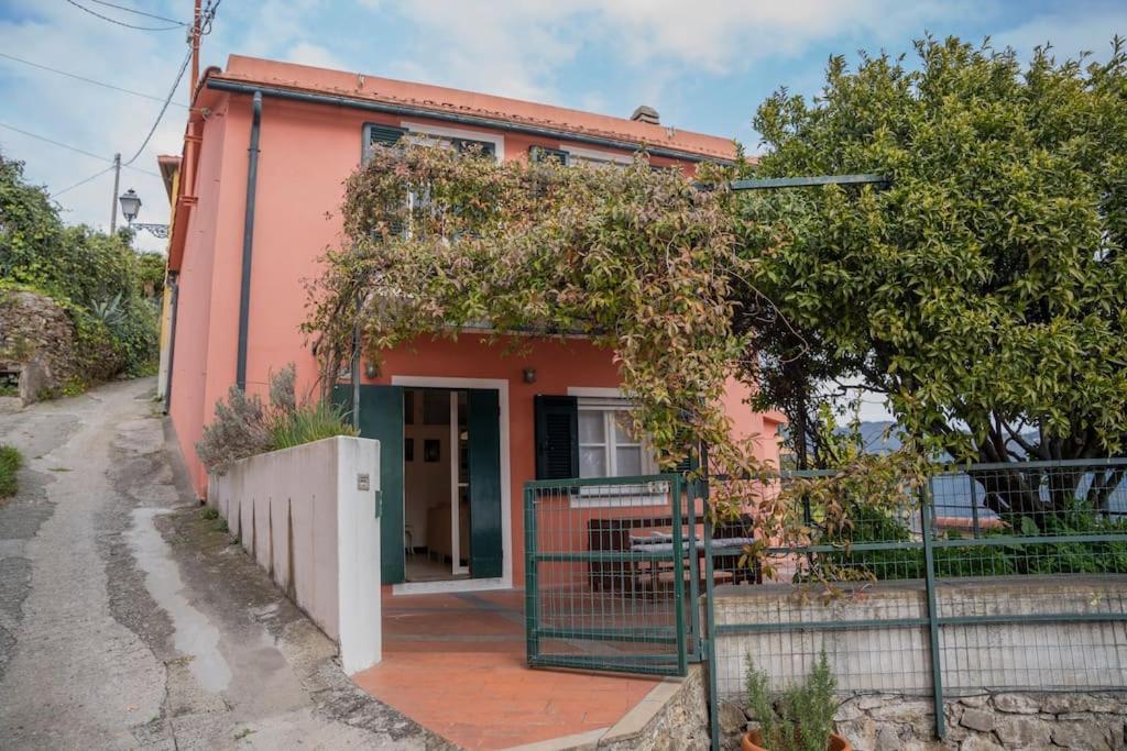 031 - Casa Armonia Vista Mare Sestri Levante, Pace Natura San Bernardo (Genoa) Exteriör bild