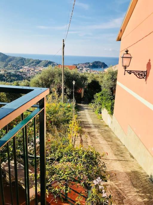 031 - Casa Armonia Vista Mare Sestri Levante, Pace Natura San Bernardo (Genoa) Exteriör bild