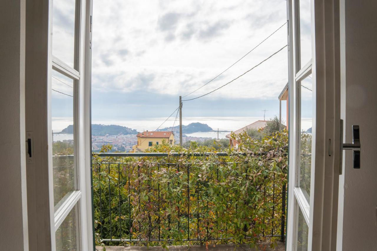 031 - Casa Armonia Vista Mare Sestri Levante, Pace Natura San Bernardo  Exteriör bild